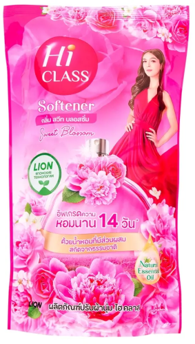 LION кондиционер д/белья hi-class чувственная страсть sweet passion мяг.уп. 550мл                  